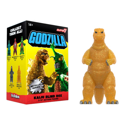 BLIND BOX KAIJU METALLIC GODZILLA TOHO SUPER7 - WAVE 5