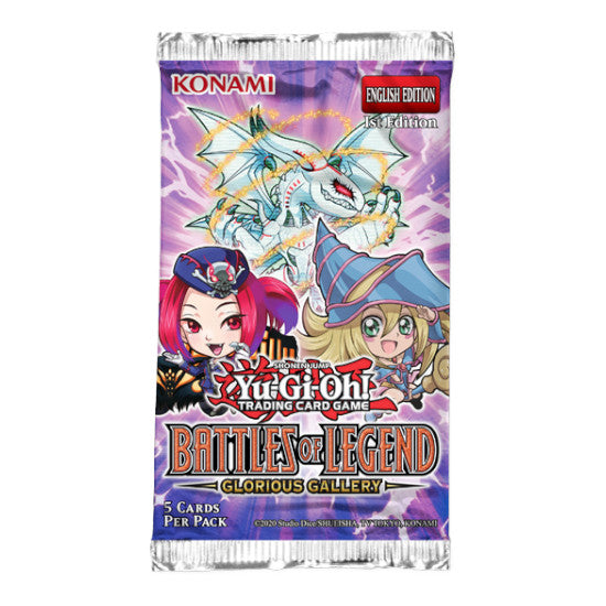BOOSTER BOX BATTLES OF LEGEND GLORIOUS GALLERY 1ST EDITION YU-GI-OH! (INGLÉS)