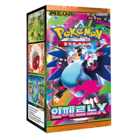 CAJA POKEMON MEGA INFERNO X M2 (COREANO)