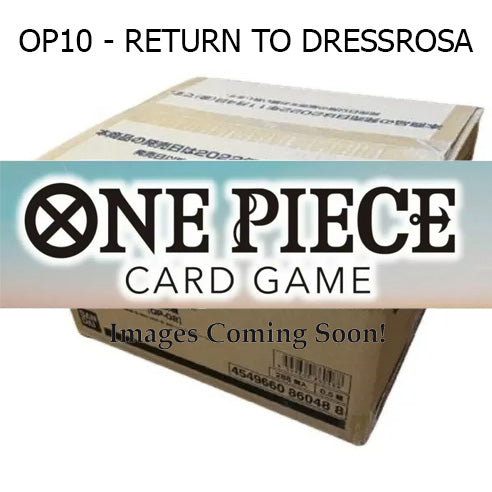 ONE PIECE OP10 - RETURN TO DRESSROSA CASE SELLADO JAPONÉS JP