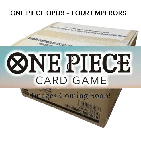 ONE PIECE OP09 - FOUR EMPERORS CASE SELLADO JAPONÉS (12 CAJAS)