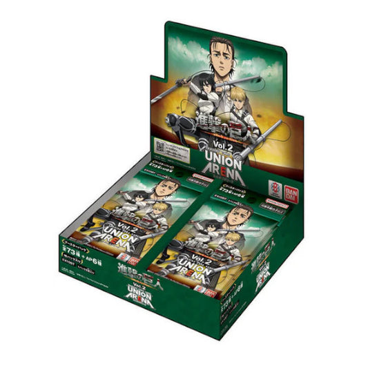 UNION ARENA CAJA ATTACK ON TITAN VOL.2 [EX10BT] JAPONÉS