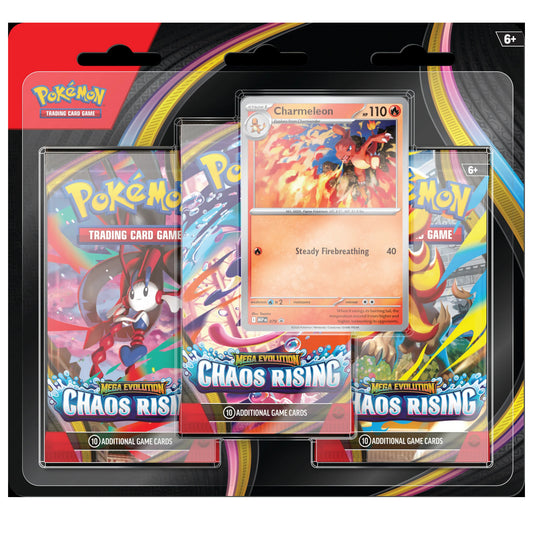 BLISTER 3 SOBRES CHAOS RISING (INGLÉS)