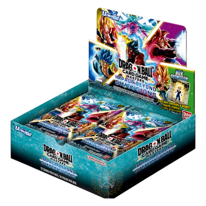 DRAGON BALL TCG BOX BT31 IMPACT BEYOND DIMENSIONS B31 CAJA 24 SOBRES (INGLÉS)