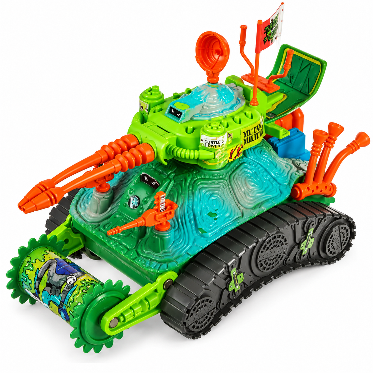 TORTUGAS NINJA VEHÍCULO TURTLE TANK CLASSIC TMNT - PLAYMATES TOYS