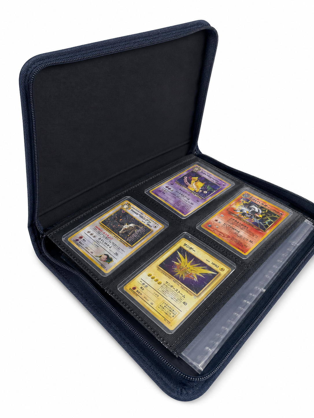 MINI ÁLBUM 112 TOPLOADER TCG 4 BOLSILLOS - AZUL