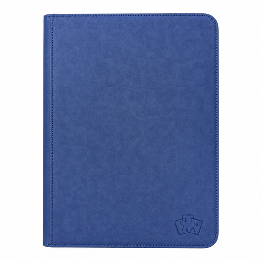 MINI ÁLBUM 112 TOPLOADER TCG 4 BOLSILLOS - AZUL