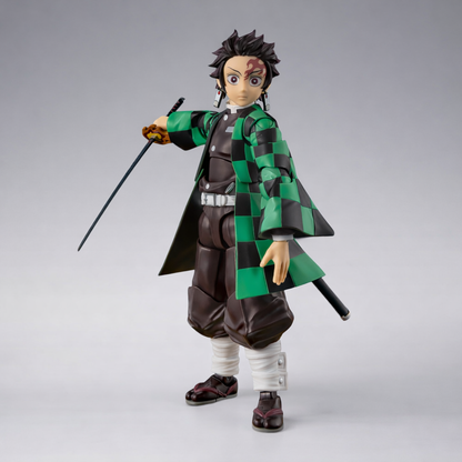 FIGURA TANJIRO KAMADO THE FINAL BATTLE INFINTY CASTLE - KIMETSU NO YAIBA / DEMON SLAYER - S.H. FIGUARTS