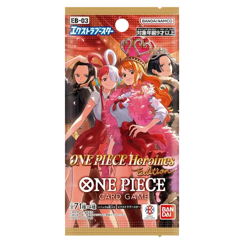 BOOSTER ONE PIECE EB03 HEROINES EDITION EB-03 - SOBRE JAPONÉS