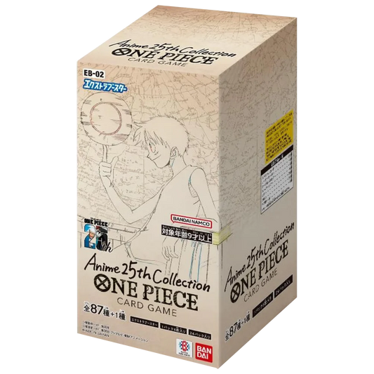 ONE PIECE EB02 - ANIME 25TH COLLECTION EB-02 (JAPANESE)