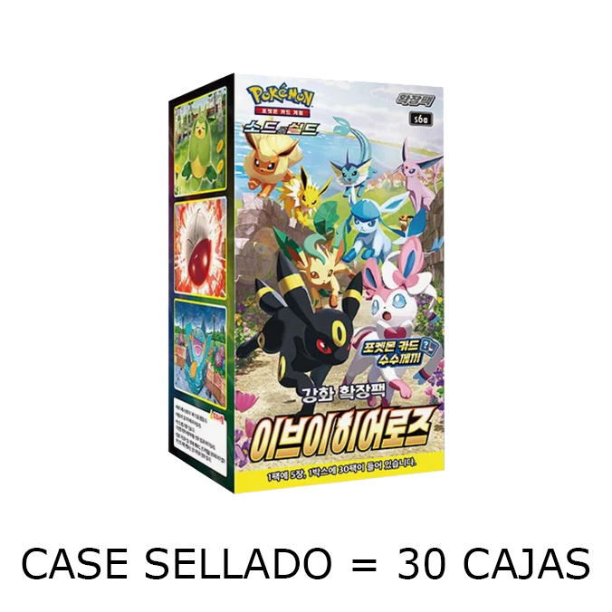 POKEMON BOX EEVEE HEROES S6A - KOREAN