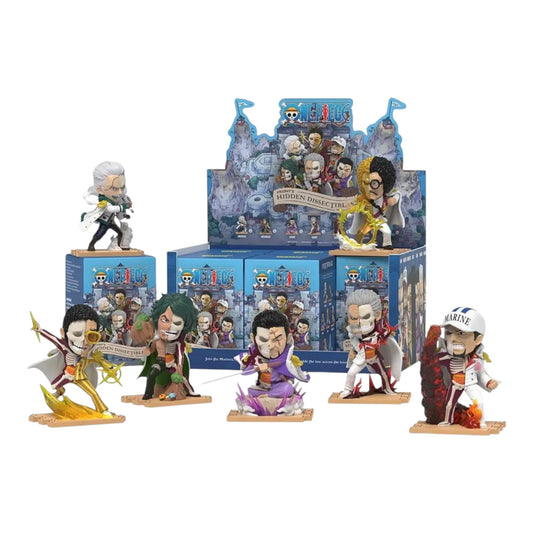 MIGHTY JAXX X ONE PIECE FREENY'S HIDDEN DISSECTIBLES MARINES EDITION