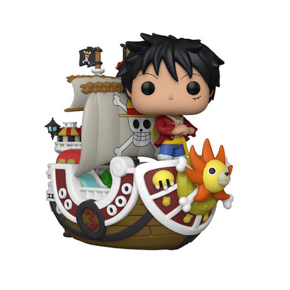FUNKO POP ONE PIECE LUFFY WITH THOUSAND SUNNY 2022 WINTER CONVENTION EXCLUSIVE #114
