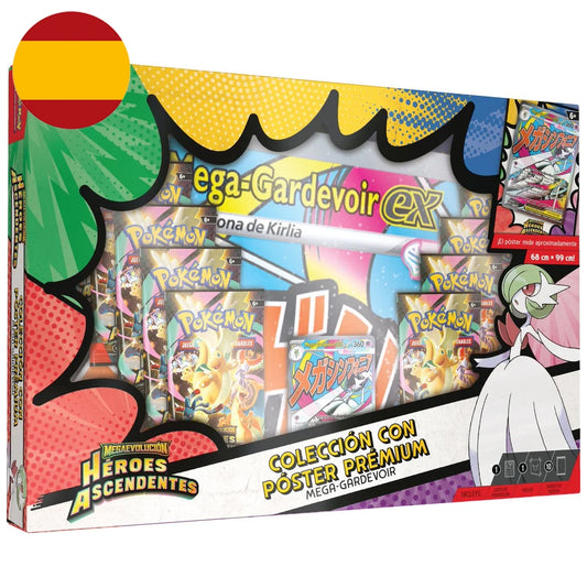 FIRST PARTNER POSTER COLLECTION - MEGA GARDEVOIR EX (ESPAÑOL) POKEMON
