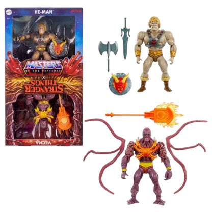 PACK HE-MAN & VECNA - MASTERS OF THE UNIVERSE X STRANGER THINGS - MATTEL