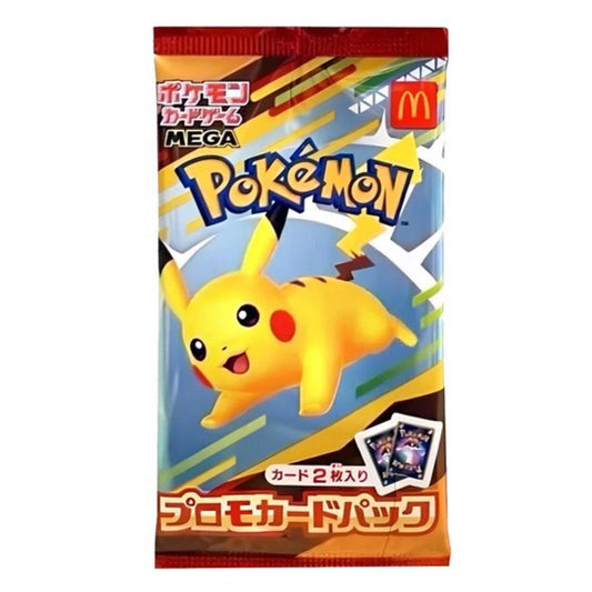 BOOSTER POKEMON MCDONALD'S 2025 SOBRE PROMO JAPONÉS