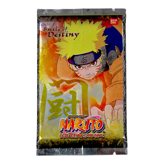 BOOSTER NARUTO CCG "BATTLE OF DESTINY" NARUTO BANDAI SEALED
