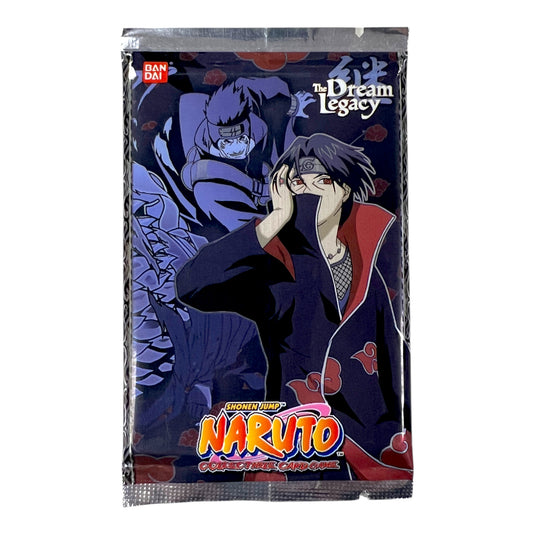 BOOSTER NARUTO CCG "THE DREAM LEGACY" ITACHI BANDAI SEALED