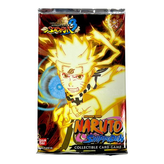 NARUTO CCG BANDAI ULTIMATE NINJA STORM 3 SEALED BOOSTER PACK (USA VERSION)