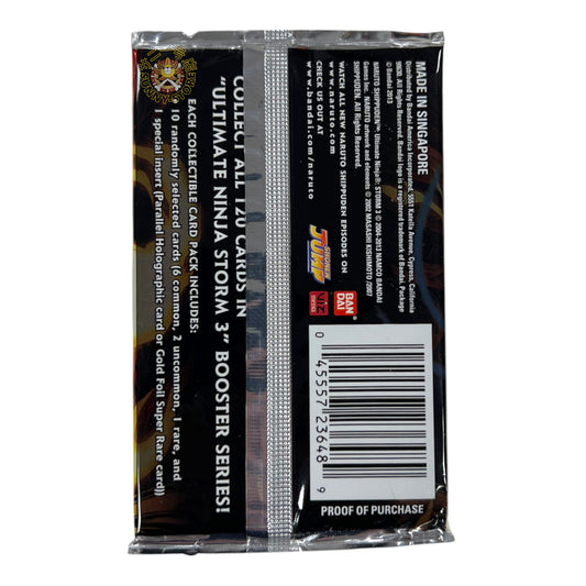 NARUTO CCG BANDAI ULTIMATE NINJA STORM 3 SEALED BOOSTER PACK (USA VERSION)