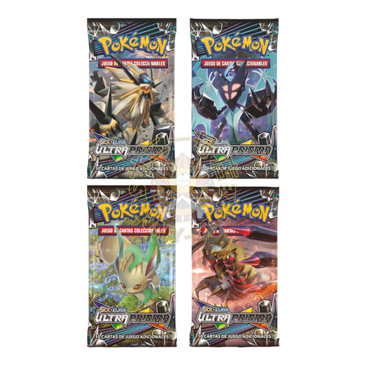 BOOSTER POKEMON ULTRA PRISMA - SOBRE EN ESPAÑOL