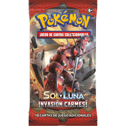 BOOSTER POKEMON INVASIÓN CARMESÍ - SOBRE EN ESPAÑOL