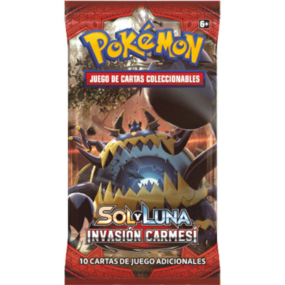 BOOSTER POKEMON INVASIÓN CARMESÍ - SOBRE EN ESPAÑOL