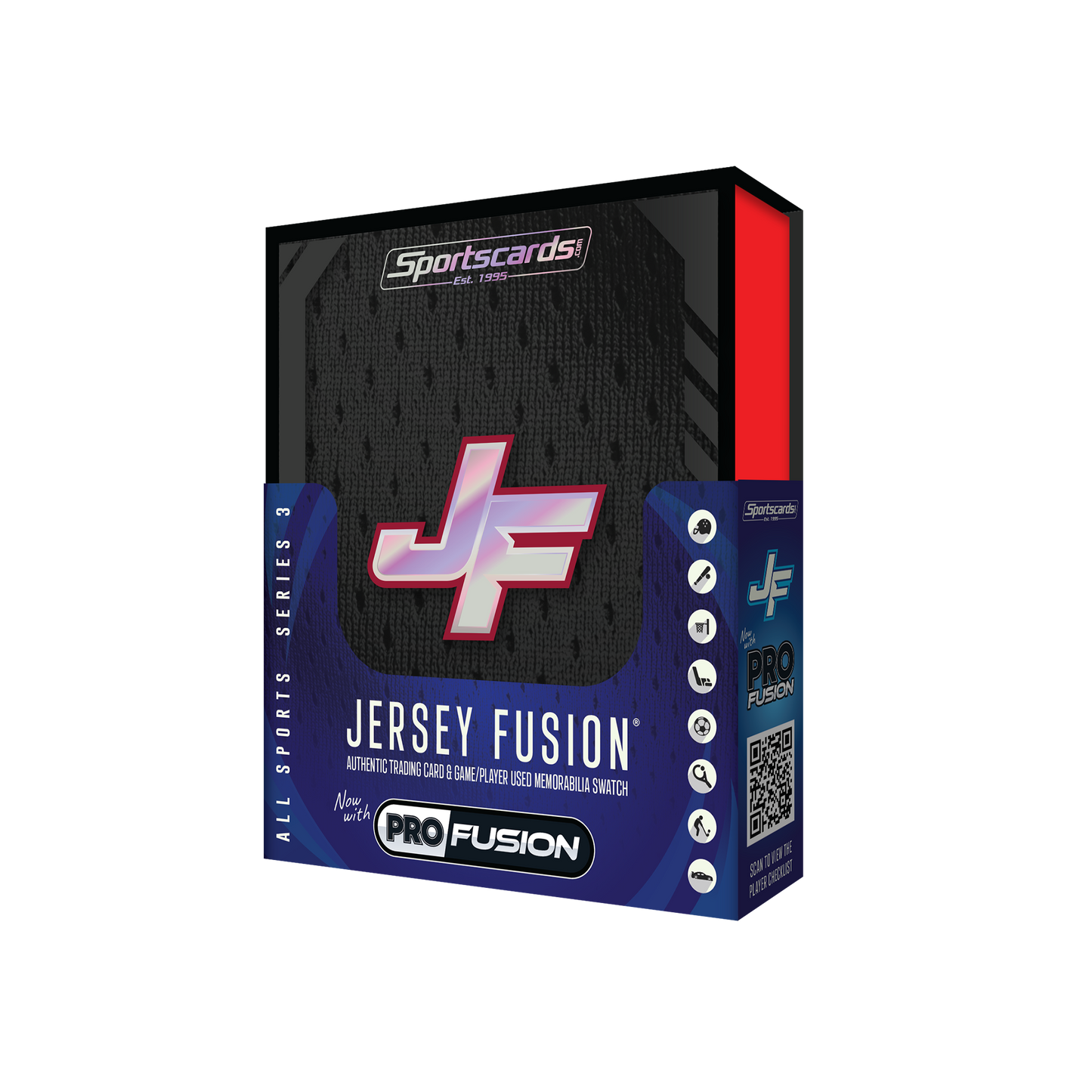 JERSEY FUSION 2024 ALL SPORTS SERIE 3 SPORTSCARDS CAJA