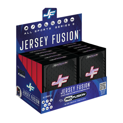 JERSEY FUSION 2024 ALL SPORTS SERIE 3 CASE (10 CAJAS) SPORTSCARDS