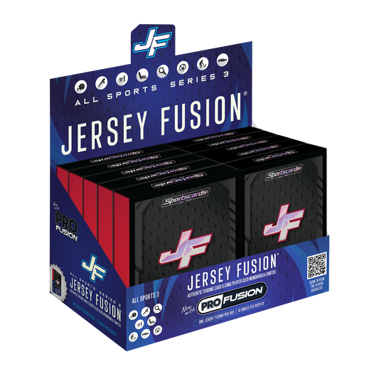 JERSEY FUSION 2024 ALL SPORTS SERIE 3 CASE (10 CAJAS) SPORTSCARDS