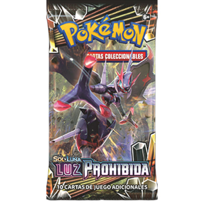 BOOSTER POKEMON LUZ PROHIBIDA - SOBRE EN ESPAÑOL