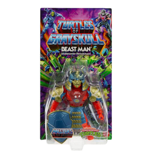 FIGURA BEAST MAN TURTLES OF GRAYSKULL MASTERS OF THE UNIVERSE ORIGINS