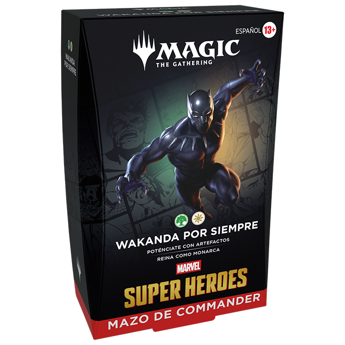 COMMANDER DISPLAY MARVEL SUPER HEROES MAGIC THE GATHERING (ESPAÑOL)
