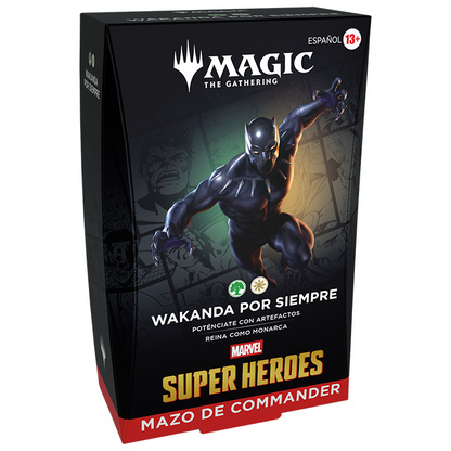 COMMANDER DISPLAY MARVEL SUPER HEROES MAGIC THE GATHERING (ESPAÑOL)