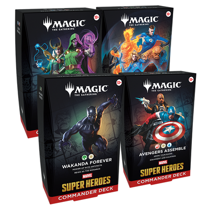 COMMANDER DISPLAY MARVEL SUPER HEROES MAGIC THE GATHERING (ESPAÑOL)