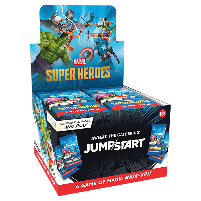 JUMPSTART BOOSTER BOX MARVEL SUPER HEROES MAGIC THE GATHERING (INGLES)