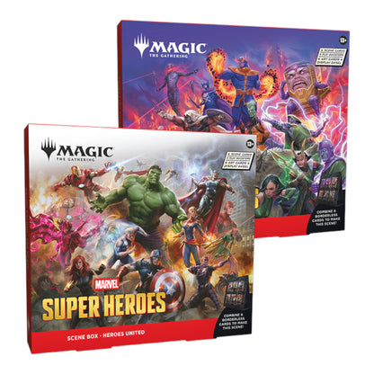 SCENE BOX MARVEL SUPER HEROES MAGIC THE GATHERING (INGLÉS)
