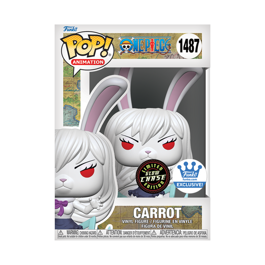 FUNKO POP ONE PIECE CARROT FUNKOSHOP EXCLUSIVE #1487 CHASE