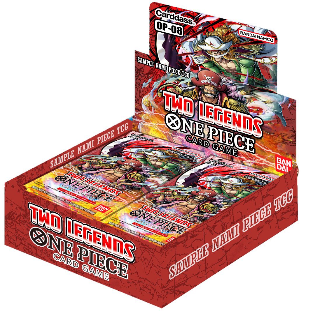 ONE PIECE TCG CARD GAME OP08 "TWO LEGENDS" INGLÉS