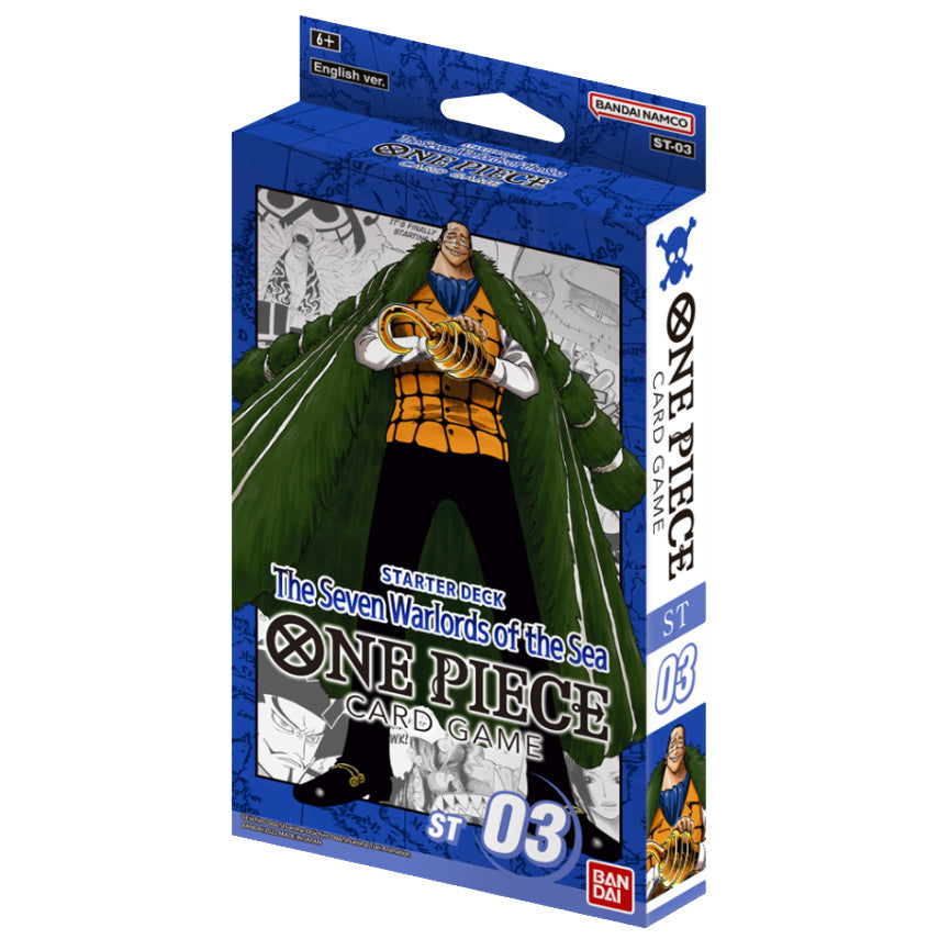 ONE PIECE STARTER DECK ST-03 "THE SEVEN WARLORDS OF THE SEA" (ENGLISH)