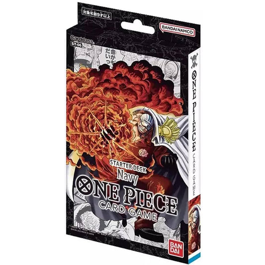 ONE PIECE STARTER DECK ST-06 "ABSOLUTE JUSTICE NAVY" (ENGLISH)