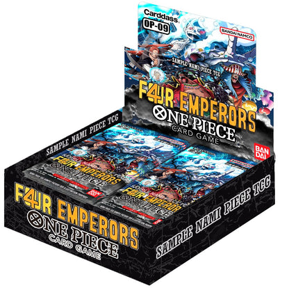 ONE PIECE TCG CARD GAME OP09 "FOUR EMPERORS" INGLÉS