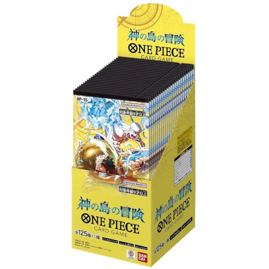 CAJA ONE PIECE OP15 - ADVENTURA ON GOD'S ISLAND (JAPONÉS)
