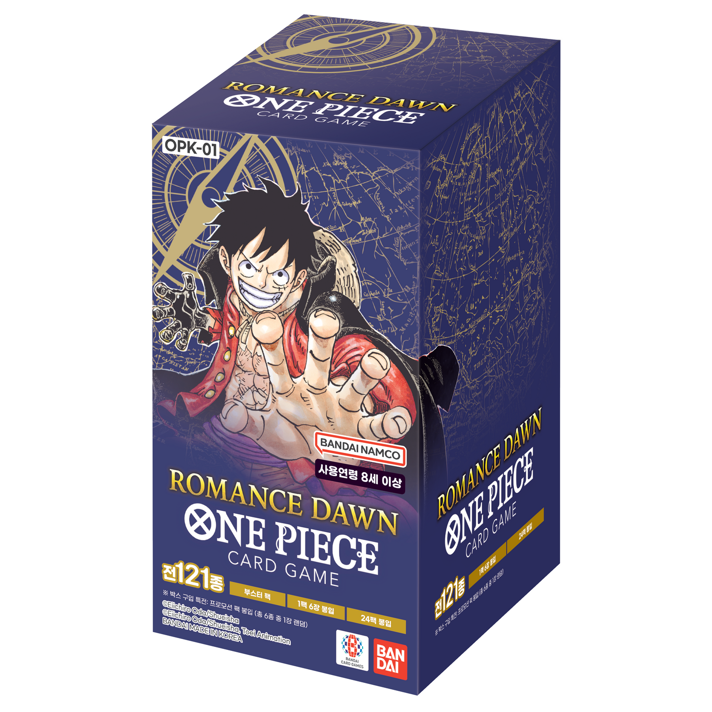 ONE PIECE OPK01 "ROMANCE DAWN" CAJA COREANO (OPK-01 KR)