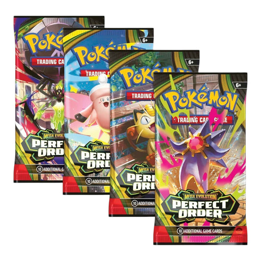 BOOSTER POKEMON PERFECT ORDER - SOBRE INGLÉS