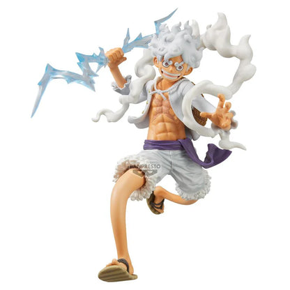 FIGURA ONE PIECE MONKEY D. LUFFY GEAR 5 RAYO GRANDISTA BANPRESTO
