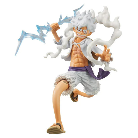 FIGURA ONE PIECE MONKEY D. LUFFY GEAR 5 RAYO GRANDISTA BANPRESTO