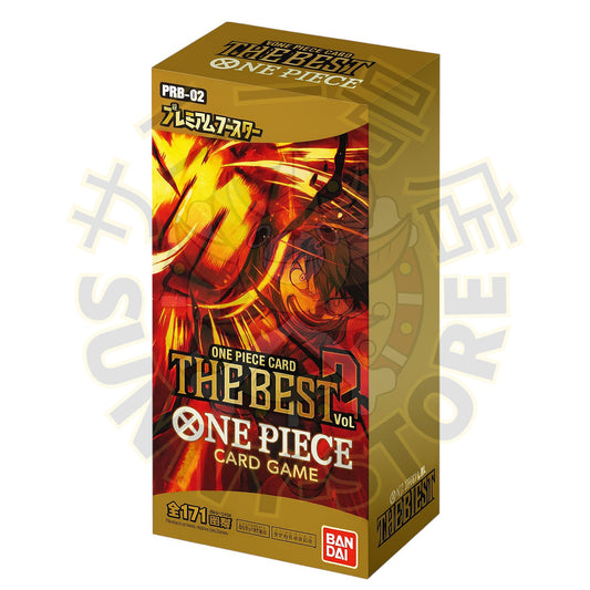 ONE PIECE PRB-02 - THE BEST PREMIUM CAJA JAPONÉS (PRB02)