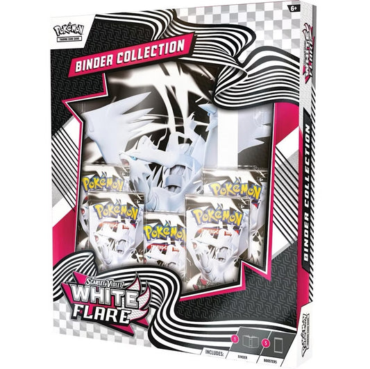 POKEMON TCG BINDER COLLECTION WHITE FLARE (INGLÉS)