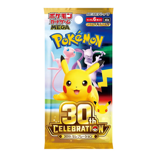 BOOSTER POKEMON 30TH CELEBRATION M6A - SOBRE JAPONÉS